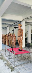 Apel Pagi Terakhir Menjelang Masa Purnabakti Walman Riadi P. Girsang